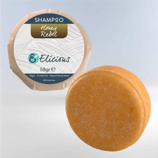 Elicious Shampoo Bar Honey Rebel Krossproducts | De online winkel voor hebbedingetjes