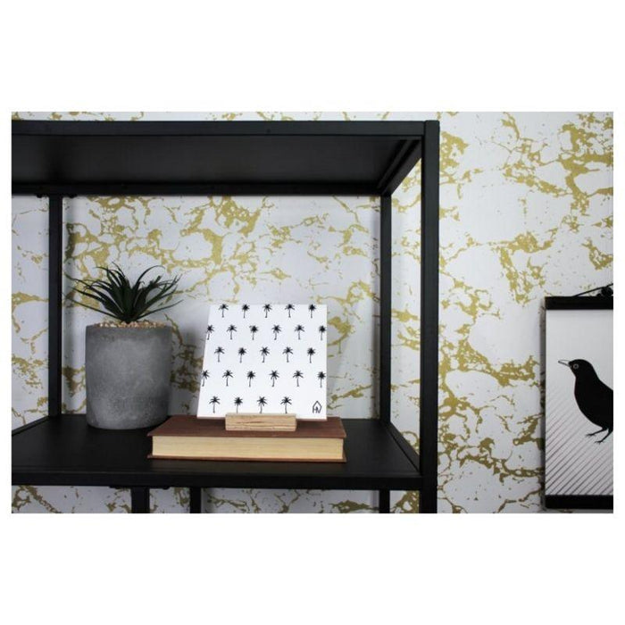 Housevitamin | Decoratieve tegel Palmbomen | Keramiek | Wit Krossproducts | De online winkel voor hebbedingetjes