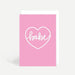 Kaart 'Babe' - Roze Krossproducts | De online winkel voor hebbedingetjes