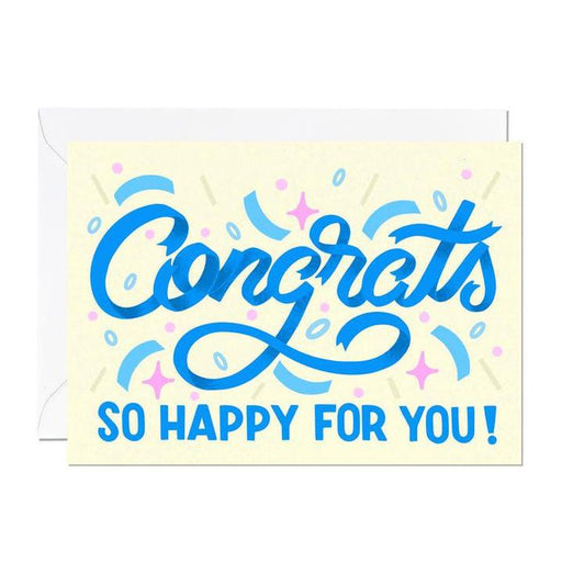 Kaart Congrats So Happy For You Krossproducts | De online winkel voor hebbedingetjes