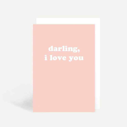 Kaart Darling, I Love You Krossproducts | De online winkel voor hebbedingetjes