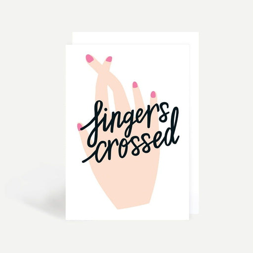 Kaart Fingers Crossed Krossproducts | De online winkel voor hebbedingetjes