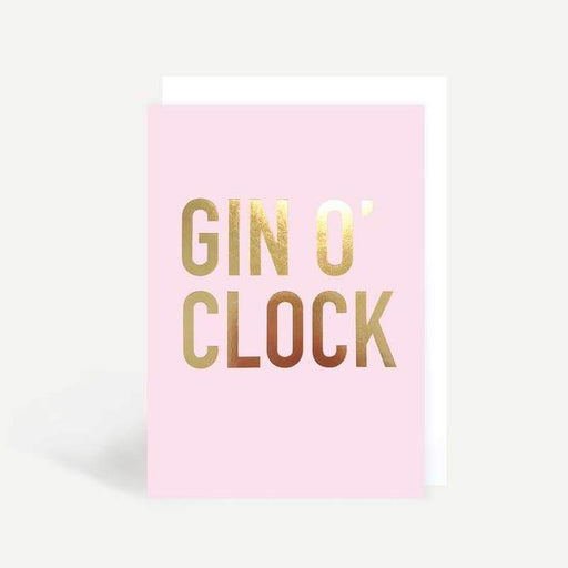 Kaart Gin O'Clock Krossproducts | De online winkel voor hebbedingetjes