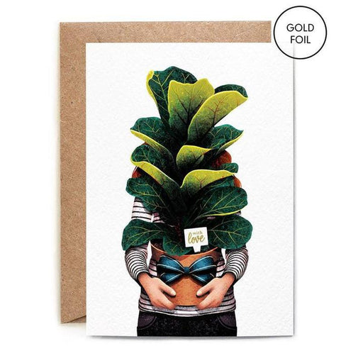 Kaart Plant Lady | With Love Krossproducts | De online winkel voor hebbedingetjes