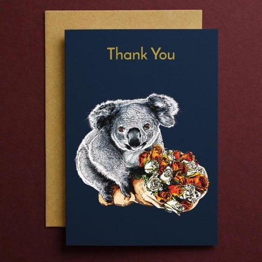 Kaart Thank You - Koala Krossproducts | De online winkel voor hebbedingetjes
