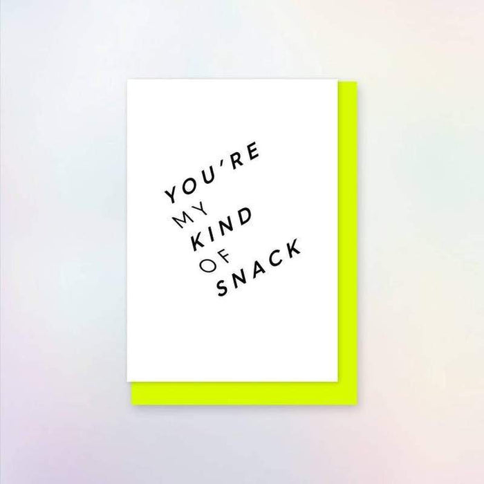 Kaart You're My Kind of Snack Krossproducts | De online winkel voor hebbedingetjes