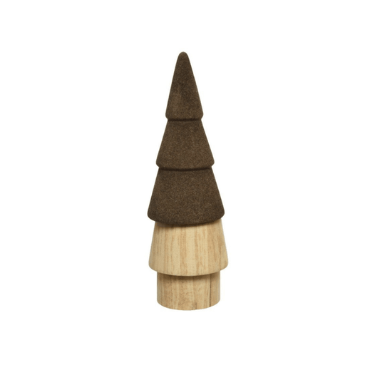 Kaemingk Kerstboom | Dolomiet en hout | Bruin Krossproducts | De online winkel voor hebbedingetjes