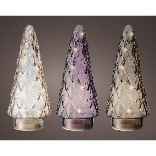 Kaemingk Led Kerstboom Glas | Paars Krossproducts | De online winkel voor hebbedingetjes