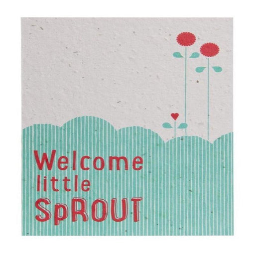 Send & Grow Kaart | Welcome Little Sprout Krossproducts | De online winkel voor hebbedingetjes