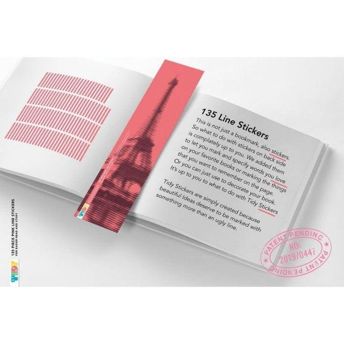 TidyStickers Boekenlegger Eiffel Krossproducts | De online winkel voor hebbedingetjes
