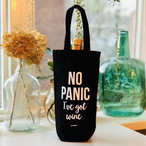 Wijntas - No panic I've got wine Krossproducts | De online winkel voor hebbedingetjes